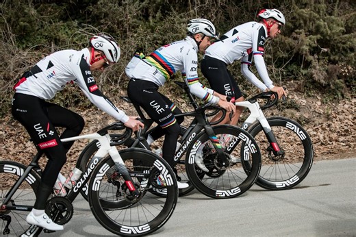 Tadej Pogačar is making his 2026 race debut at Strade Bianche aboard this lightweight Colnago Y1Rs | BikeRadar
