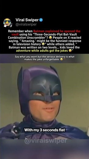 1966 BATMAN's wild gadget name still has fans crying 😂🤣 #1966BATMAN #BATMAN