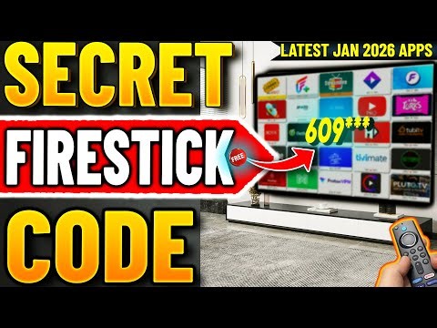 🔴Firestick SECRET Code Unlocks EVERY Streaming App (2026)