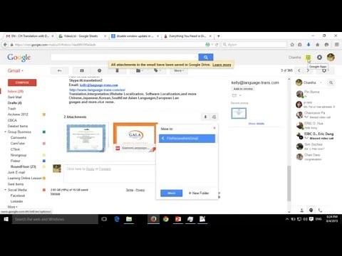 How to Save Attached File in Gmail to Google Drive Automatically