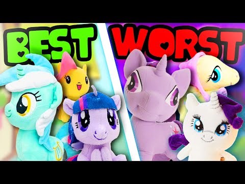The BEST and WORST MLP Plush for EVERY Character [Part 1]