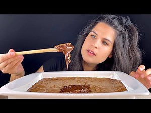 HUGE CHOCOLATE FONDANT (LAVA CAKE) | MUKBANG | ASMR