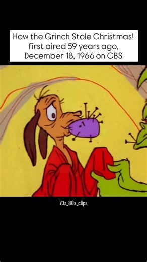 @70s_80s_clips on Instagram: "#retro #nostalgia #60s #1960s #tv #cartoon #howthegrinchstolechristmas #christmas"