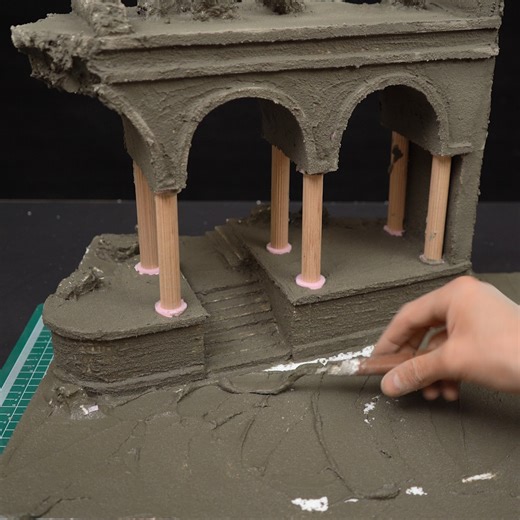 Destroyed Building Diorama | DIY & Crafts