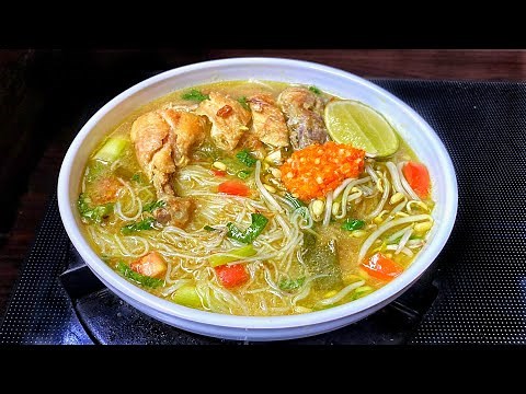 SIMPLE, DELICIOUS SPICED CHICKEN SOTO, THE SECRET IS THESE TWO INGREDIENTS