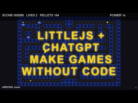 Make Games Without Code Using LittleJS!