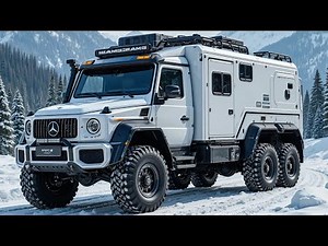 Mercedes G63 6x6 Camper 2026 – Off-Road Luxury Like Never Before!