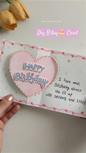 Stunning Handmade Birthday Card!