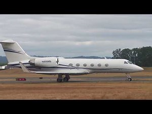 8/27/21 Gulfstream G400 Landing, Taxi, and Takeoff