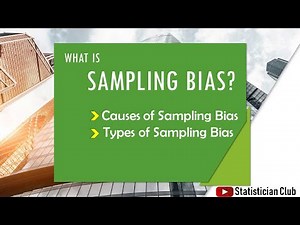 Bias in Sampling
