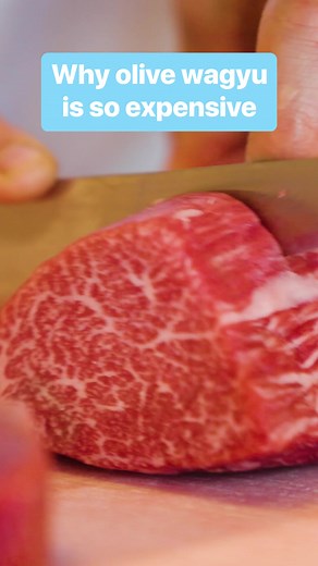 43K views · 434 reactions | Did you know that olive wagyu steak can cost over $500 per pound? #expensive #steak #food | Business Insider | Facebook