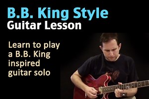 BB King Blues Guitar Lesson - LEG029