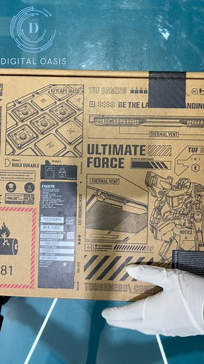Unboxing the Asus TUF A16 powered by R7 and RTX 4050 Get yours today - Digital Oasis Level 5, Block C, Shop No. 83 | Digital Oasis