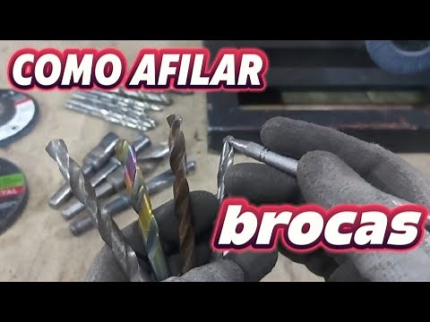 Como Afiliar una Broca con Amoladora Paso a Paso para un Corte Preciso,y Eficaz.