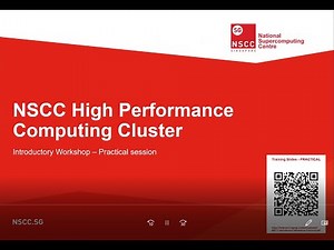 NSCC Training Video (PRACTICAL) - Practice Examples for ASPIRE 1 (Dec 2020)