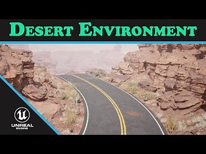 UE5 Desert Time Lapse Extreme Environment Speed Build #ue5 #desert