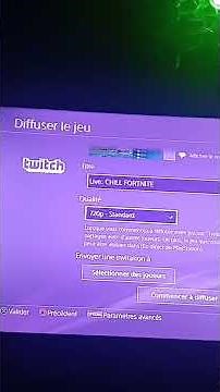 comment faire un live twitch ou YouTube sur ps4