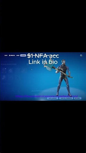 $1 NFA account check bio #fortnite #shorts
