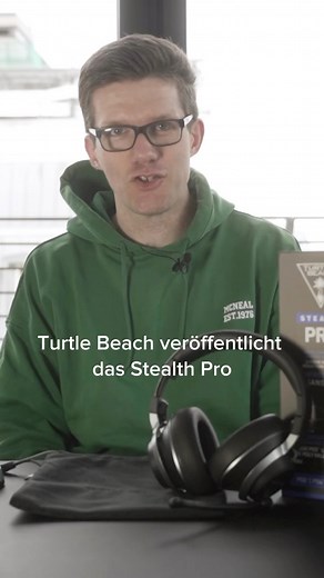 Gaming Headset🕹️. @turtlebeach veröffentlicht das Stealth Pro Gaming Headset. Und as kann einiges! | NETZWELT