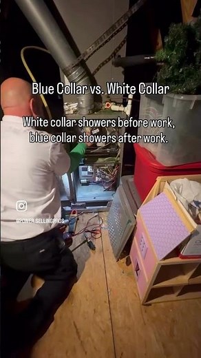 What’s blue collar vs white collar difference‼️