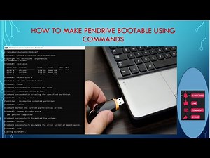 How to create bootable pendrive using commands || BOOTABLE USB WITH COMMAND PROMPT in Just 5 Minutes