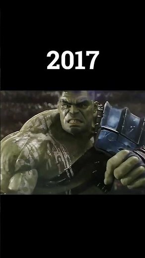 evolution of hulk 1978-2022 #shots