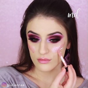 This purple smokey look is giving me makeup recreation thrills!💜 | MetDaan Makeup
