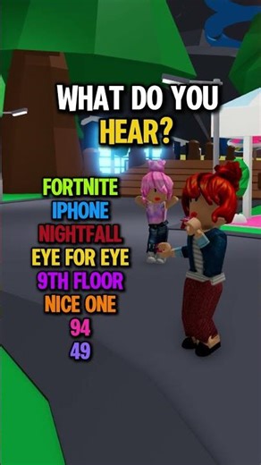 😱🙈 The Most CONFUSING Sound On YOUTUBE… #roblox #trending