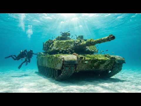 Unbelievable Military Salvage: Deep Sea M1 Abrams Extraction M1 Abrams Tank Inside