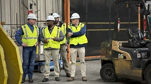 CSX President and CEO Steve Angel was boots on the ground in Waycross, Georgia, last week. After riding the rails with one of the crews to the trainyard, Steve connected with the local team to gain firsthand insight into the complexities of our operations. His goal was simple: to thank the employees and understand how leaders can better support the dedication and expertise that drives CSX, and America, forward. #CSXProud #Leadership | CSX