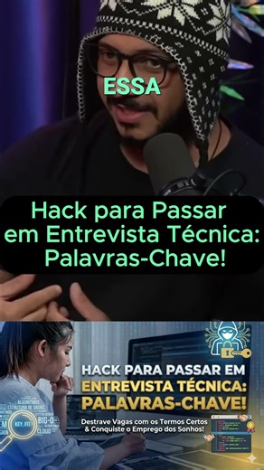 Hack para Passar em Entrevista Técnica: Palavras-Chave!