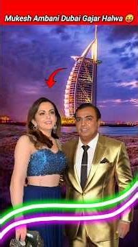 Mukesh Ambani Dubai Gajar Halwa 😝#mukeshambani #dubai #gajarkahalwa