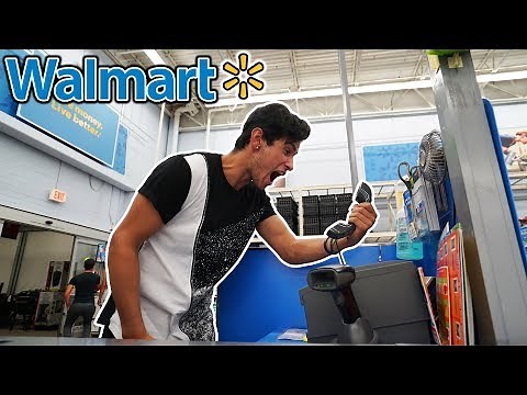 "I GIVE NO F*CKS" WALMART INTERCOM PRANK (IM NEVER ALLOWED BACK)
