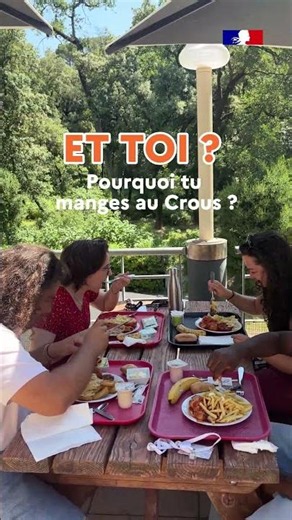 Pourquoi vous mangez h24 au Crous ?
