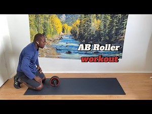 4 MINUTE AB ROLLER WORKOUT ( INTENSE) QUICK CORE BURNER