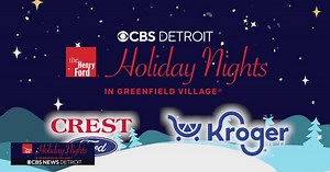 CBS News Detroit presents Holiday Nights at Greenfield Village