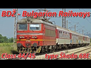BDŽ class 44/45 - Bulgarian electric locomotives