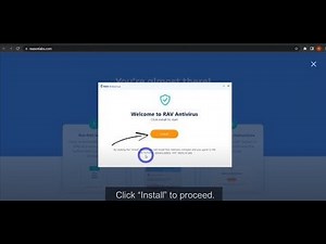 How to install RAV Antivirus on your windows computer