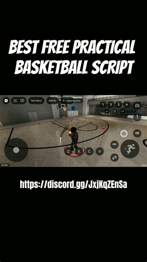 Free Practical Basketball Script #roblox #robloxscripts #practicalbasketball #shorts