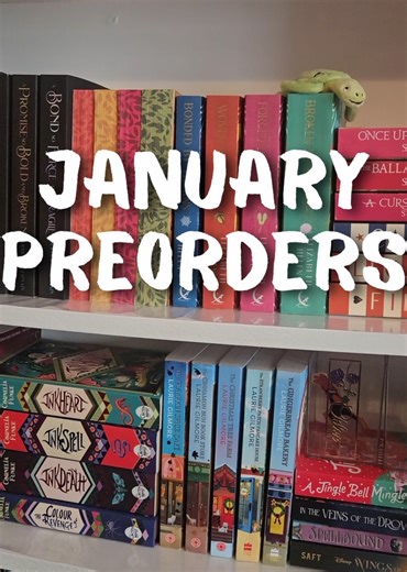 my January pre orders! #reading #books #tbr #booktok #bookpreorders