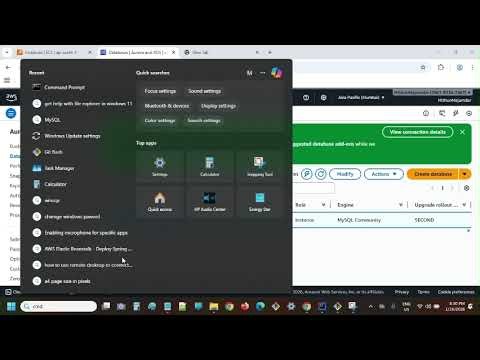 AWS JSBM EC2 RDS MySQL on Linux Server | Part 02 | Access DB from MySQLWorkBench | CMD | Spring Boot