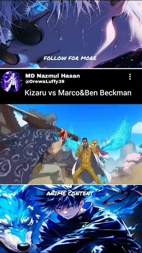 Kizaru vs Marco&Ben Beckman#animeedits#anime#onepiece#animeshortvideo#
