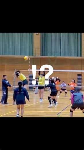 煌 (女子9人制バレーボール) on Instagram: "Kirameki @kirameki_9 なんでもできちゃう！ ネット高さは2m15㌢🦒 @s_cloud9.vbc 新技です🧜‍♀️🧜‍♀️ 2026年流行る⁉︎笑 #バレーボー好きな人と繋がりたい #クラブチーム #バレーボール #9人制 #愛知県バレーボール #9人制バレー #9人制バレーボール #volleyball #volley #ハイキュー #バレー #ネットプレー"