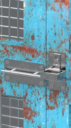 Smart Door Latch Design | Simple & Strong Lock Mechanism