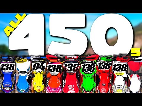 A SUPERCROSS SET UP FOR EVERY 450 IN MX BIKES!