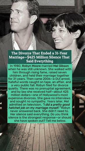 The Divorce That Ended a 31-Year Marriage—$425 Million Silence That Said Everything