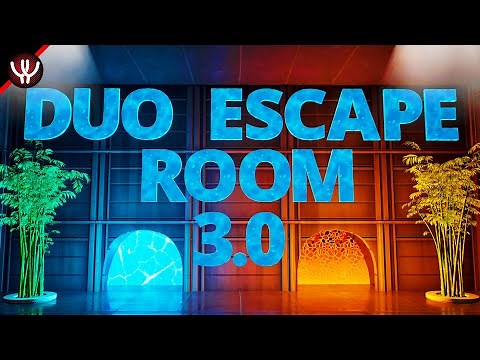 Fortnite Duo Escape Room 3.0 Tutorial! Code: 0650-1661-3102