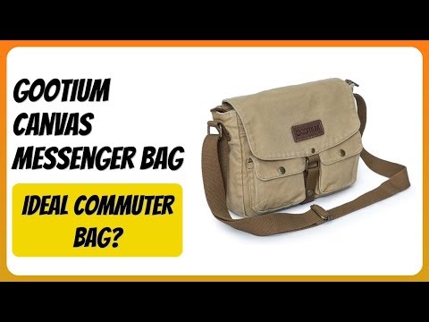 REVIEW (2025): GOOTIUM Canvas Messenger Bag. Features.