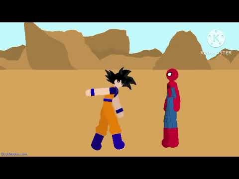 Spiderman vs Goku stick nodes