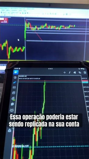 Replicando operações no automático no forex!